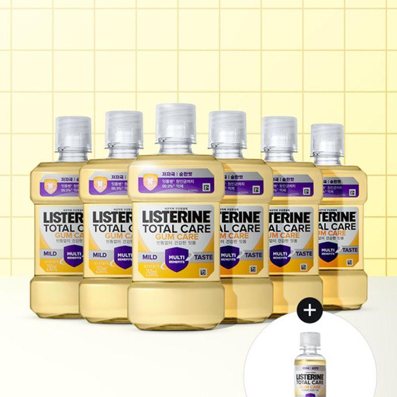 LISTERINE (Gum Care 100ml) LISTERINE Gum Care Mild 250mlx6 (100ml of _Geum Care) Geum Care Mild 250mlx6