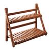Bamboo Window Sill Ladder Flower Stand