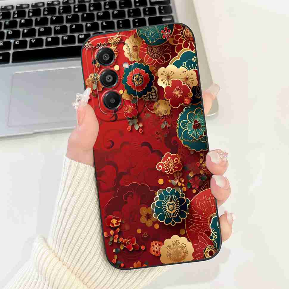 Fashion Painting For Samsung Galaxy A17 4G 2025 Case Cute Rabbit Soft Silicone Cover For Samsung A17 A17 5G Shockproof Cases