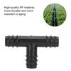 Schwenkrohr Kupplungsverbinder PP Zubehör für Gartenbewässerung Bewässerungssystem 16mm50Stk 16mm