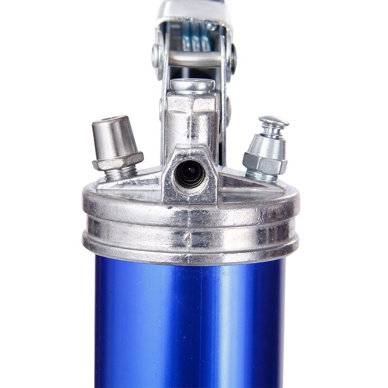1set/6pcs Manual Grease Gun Manual High Pressure Pistol Type Grease Gun Hardware Tools Labor-saving Manual Grease Gun