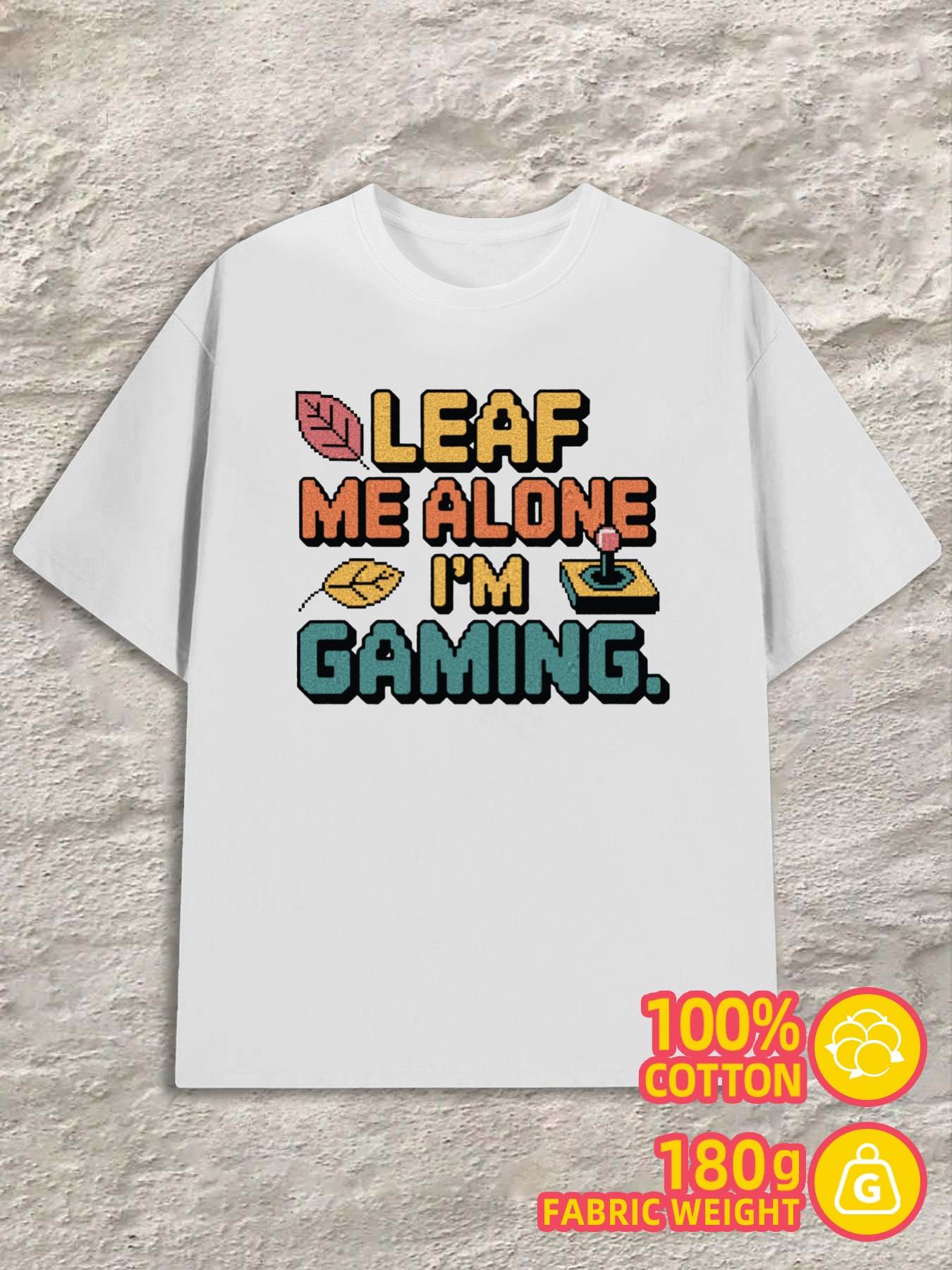 Product Y2K Leaf Me Alone Gaming White 2XL