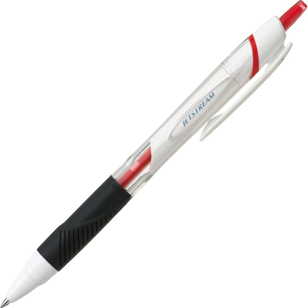 Mitsubishi Pencil Jetstream Ballpoint Easy to Oil-Based Pens, 10-Piece Set, 0.5mm, Red, Write, SXN15005.15