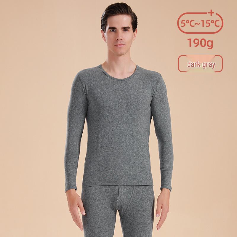 Men's Modal Slim-Fit Thin Warm Underwear Set - Knit Base Layer for Autumn, Winter, Spring