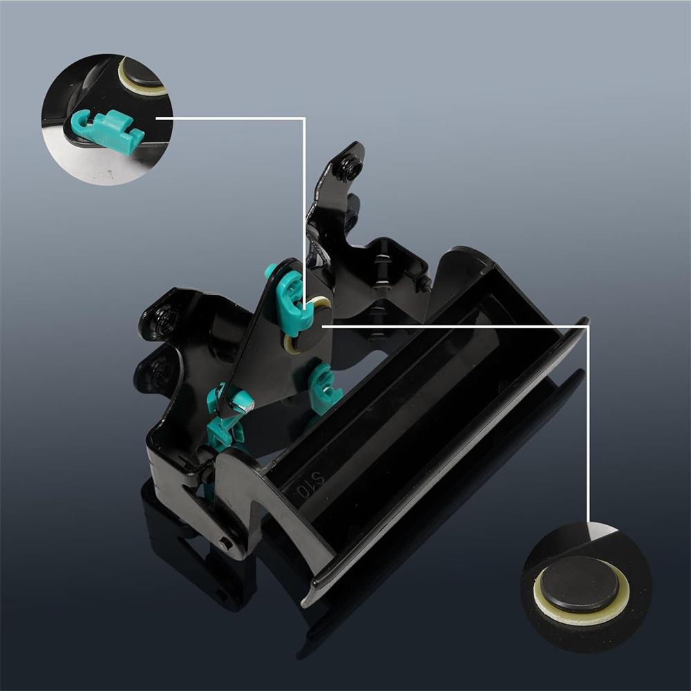 TRUCK REAR TAILGATE HANDLE W/ BEZEL BLACK 15007219 FOR CHEVROLET S10 1994-2004