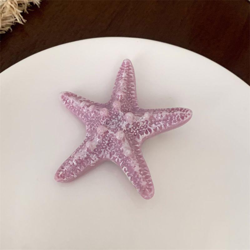 Korean Cute 3D Gradient Seashell Starfish Foldable Stretch Grip Tok Phone Holder Finger Ring Socket Support For iphone 15 14