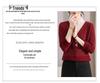 Women's Year of the Rat Winter Knit Top: Plus Velvet, Thickened Faux Two-Piece Sweater for Middle-Aged & Elderly