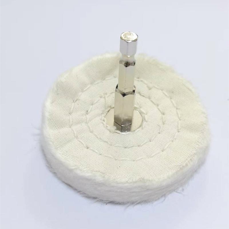 6-Piece Polishing Flap Wheel and Wax Set for Metal Grinding