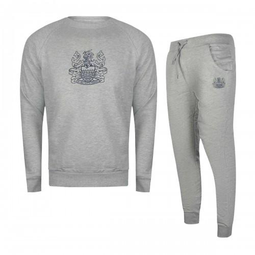 Aquascutum Mens Iconic Crest Crew Neck Tracksuit