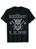 Viking Skull Axes Descendant T-shirt