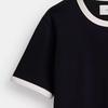 Coach Ss24 Letter Logo Printed Round Neck Pullover Short Sleeve T-Shirt Women Tops Black CS612-BLK