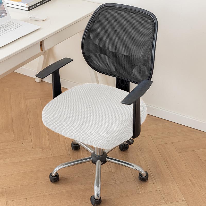 Kontorsstolsöverdrag för hushålls-universellt stolsöverdrag för dator-svängstolsöverdrag förtjockat pallöverdrag för sittdynsöverdrag