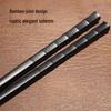 Dajujiang Japanese Style Black Alloy Chopsticks