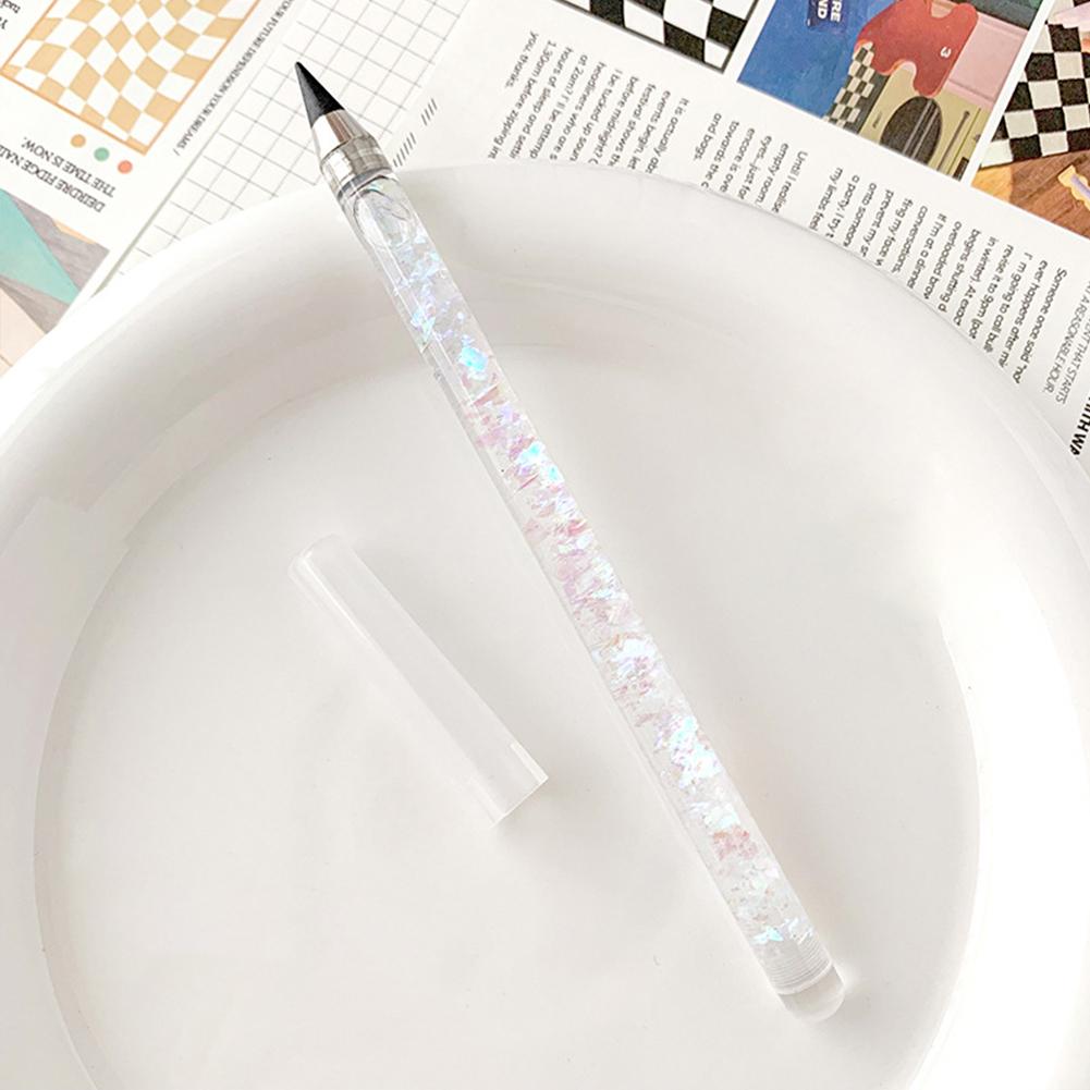 

1 шт., цветные неограниченные карандаши для письма без чернил, волшебная ручка без заточки карандашей, принадлежности для рисования, новинка, подарки, канцелярские принадлежности 2 белый