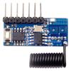 1Pc 433Mhz Rf Receiver Learning Code Decoder Module 4 Channel For 1527 Encoding