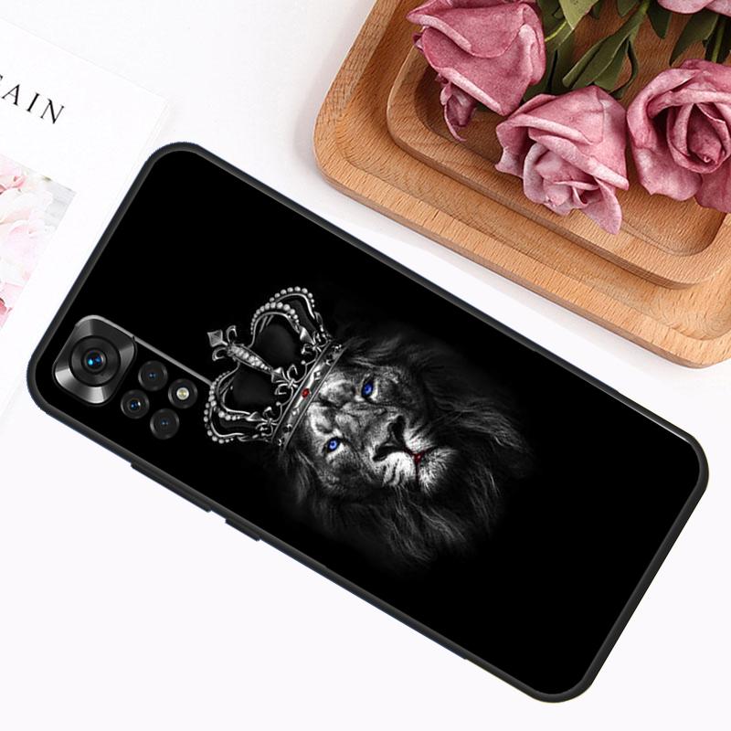 Animal Lion Case For Xiaomi Redmi Note 14 Pro 13 12 11 9 10 9S 10S 11S 12S Redmi 14C 13C 10C 12C Cover