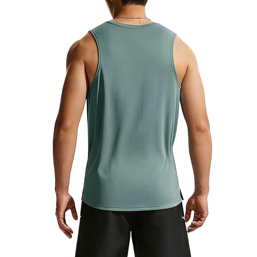 Nike Dri-Fit Miler Lightweight Solid Running Tank Men Tops IF2019-382