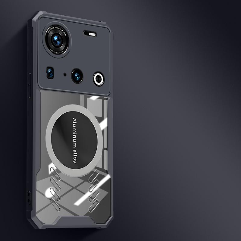 Clear Cooling Graphene Heat Dissipation lens protection Back Case For ZTE nubia Z70 Z60 Ultra / Z60S Pro Case Shockproof Cover