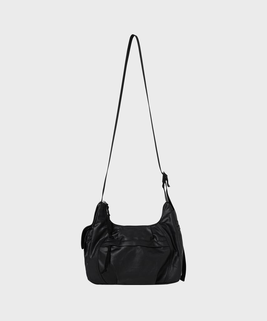 Nonblank Coated Shoulder Bag_Black