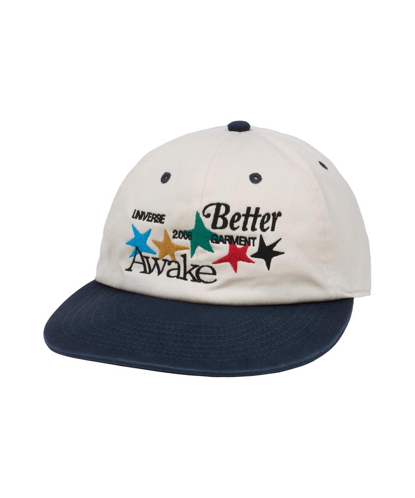 Yunibeoseugameonteu Multi Star Two-Tone Washed Cap_Navy