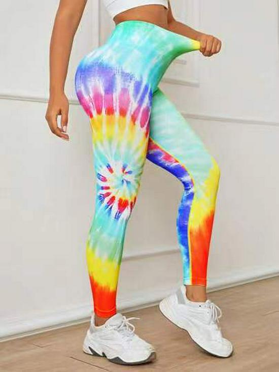 Women's High-Waisted Peach Butt Lifting Yoga Pants - Seamless, Quick-Dry, Skinny Fit