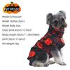 Dog Jacket Small Medium Dogs Cats Party Puppy Costume Warm Pumpkin Print Pet Coat Cute Schnauzer Chihuahua Vest Coat