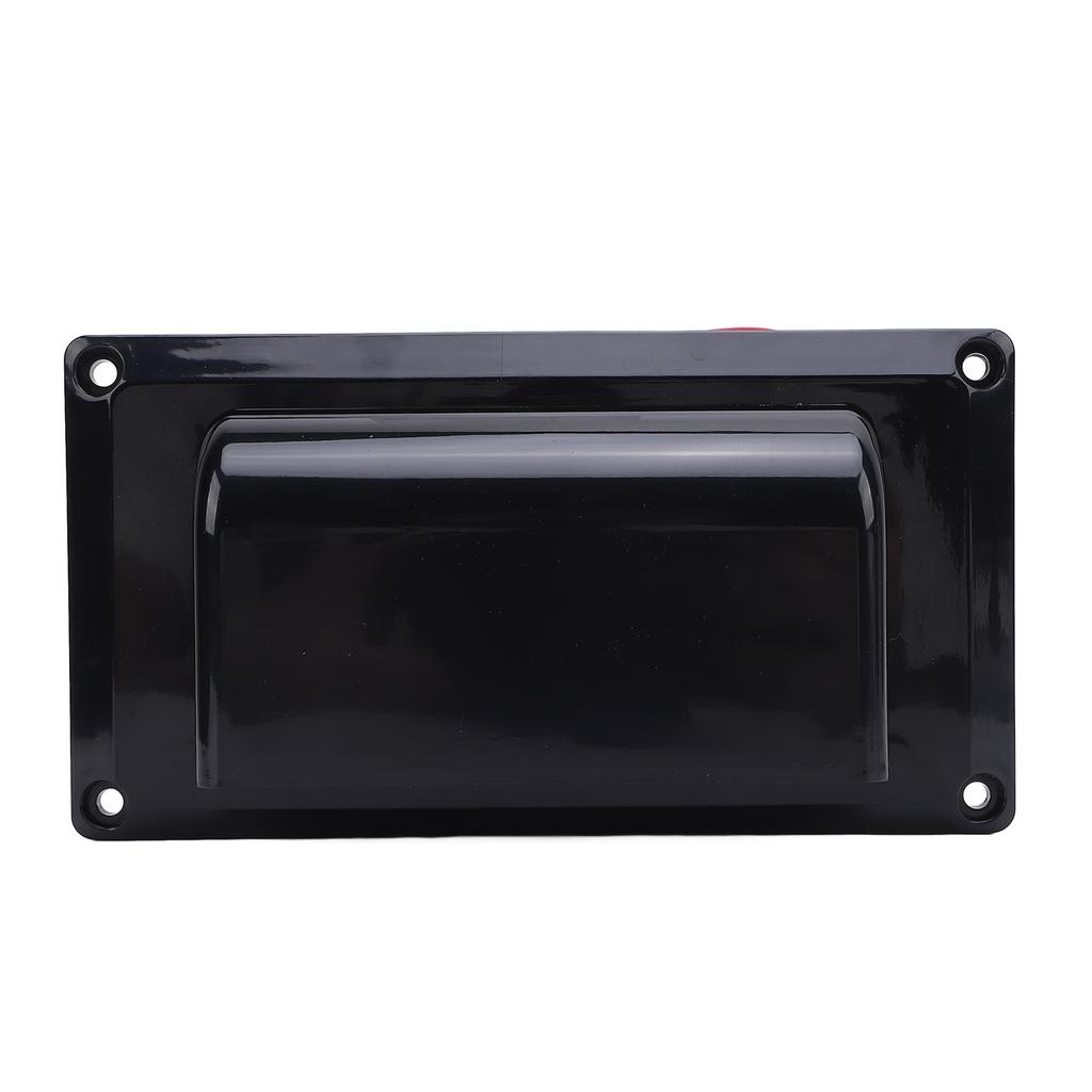 RV Side Vent Fan 12V 6W Motorhome Ventilation Exhaust Fan with Rainproof Cover for RV Trailer Bathroom Kitchen