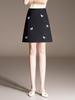 Spring 2026 High-Waisted Black A-Line Midi Skirt: Slimming, Petite-Friendly, Stylish for Commuting