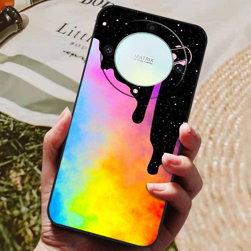 For Honor Magic 5 Lite Case Magic5 Lite Silicone Soft Shockproof Bumper Back Cover For Honor Magic 5 Lite Cover Case Coque Funda