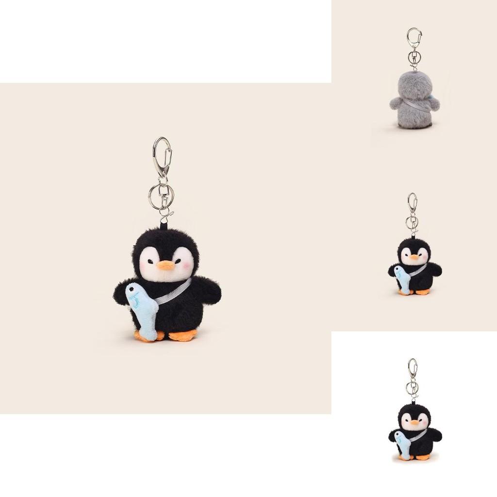 Back Fish Penguin Plush Keychain With Cute Design For Anime Fans And Accessories