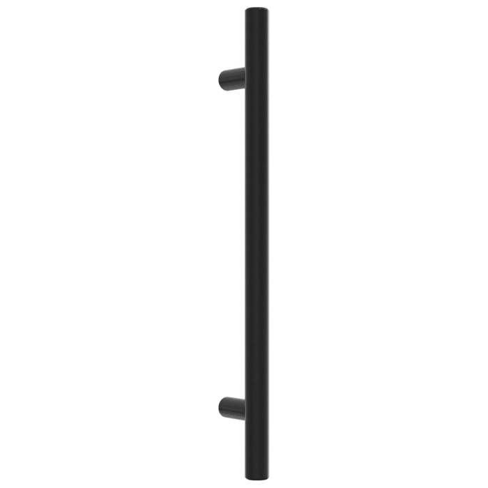 VidaXL Cabinet Handles 20 Pcs, Door Handles with Screws, Drawer Handles for Cupboards Buffets Lockers Crates, Black 3203606