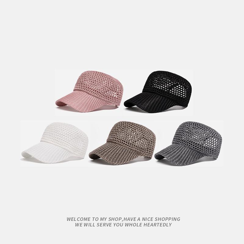 Cappellino da Baseball Estivo da Donna Traspirante con Intreccio a Rete Cappellino con Rete Cappello Parasole