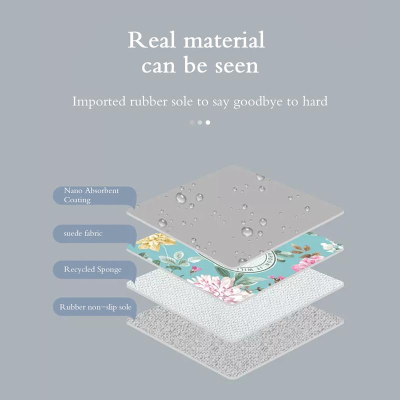 Nordic Bathroom Rugs Anti Slip Bath Mat Foot Mats Quick Dry Shower Carpet Toilet Rugs Door Mat Washable For Living Room