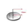 20pcs Gold Color Stainless Steel Earring Base Glass Cabochon Cameo Blank Base Settings Bezels Tray Round DIY Earrings Making