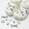 8pcs Cartoon DIY Shoe Charms Set for Clogs Accessories Decorative Plastic Shoe Buttons for Personalizing Footwear with Various Designs