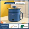 Compact Multi-Functional Electric Cooker: Mini Rice, Soup & Dorm Pot (EU & UK Standards)