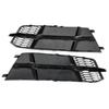 Front Bumper Lower Grille Grill 4G0807681AN 4G0807682AN Fit A6 C7 S-Line 2016-2018 Matt Black