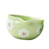 Japanese Style Ceramic Matcha Bowl Pottery Chawan Porcelain Tea Cup with Spout for Whisking and Enjoying Green Tea