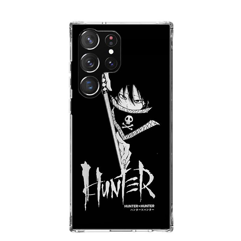 Huner X-Hunters Chrollo Shizuku Phone Case For Samsung Galaxy S26 Ultra S23 S24 S25 Edge S20 FE S21 S22 Plus Soft Print Shell Co