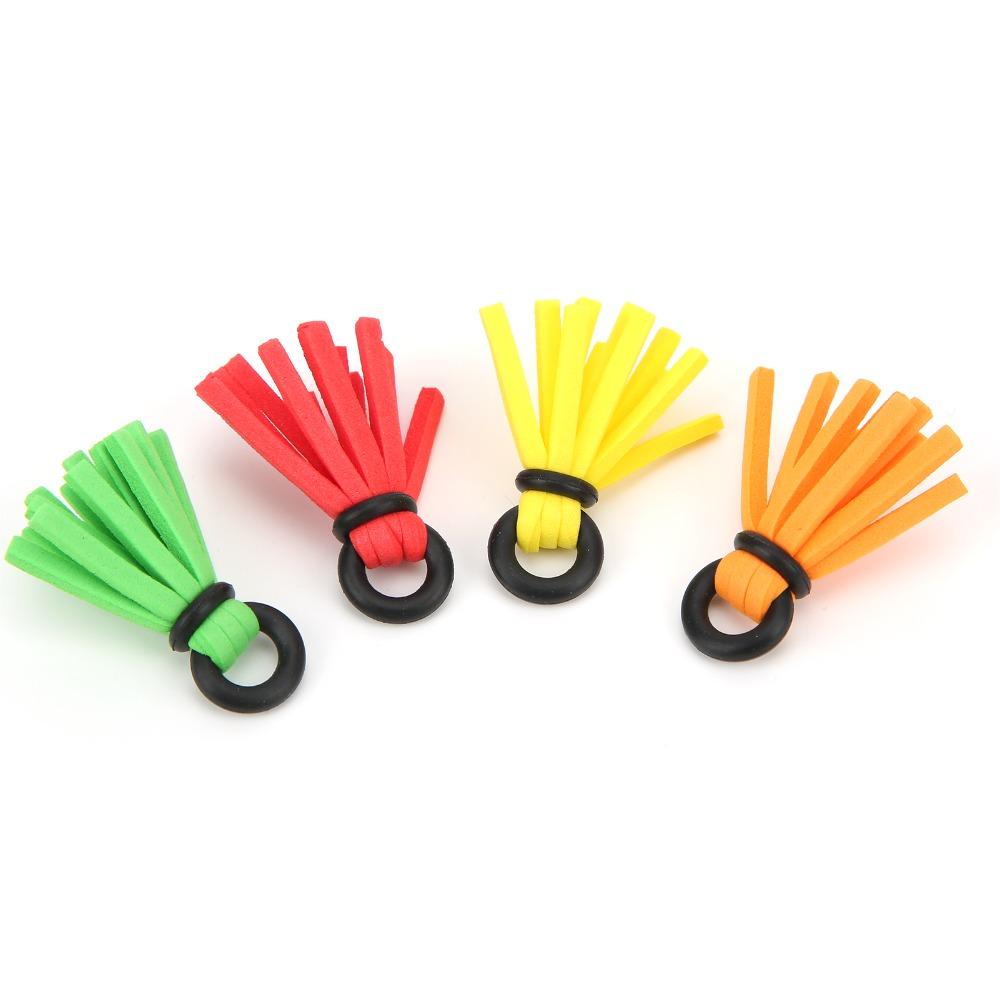 12PCS Foam Fly Fishing Float High Buoyancy 4 Colors Mixed Fly Fishing Indicators Lightweight Fishing Positioning Floats