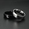 1Pc Fashionable, Versatile and Simple Titanium Steel Ring, Suitable for Accessories for Men and Women