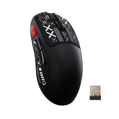 MAMBASNAKE M4 Mysz Gamingowa Połączenie USB Bluetooth Maksymalne 24000DPI Sensor PAW3311 Częstotliwość Raportowania 1000Hz Kompatybilna zarówno z połączeniem przewodowym, jak i bezprzewodowym RGB