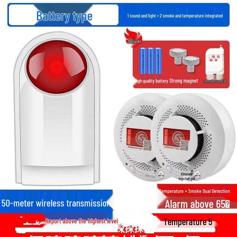 Miflame Truck Wireless Smoke Detector