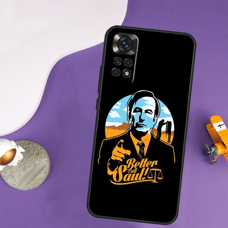 Better Call Saul TV Case For Xiaomi Redmi Note 13 14 Pro 12 9 10 11 Pro 10S 11S 12S Redmi 14C 13C 10C 12C Cover