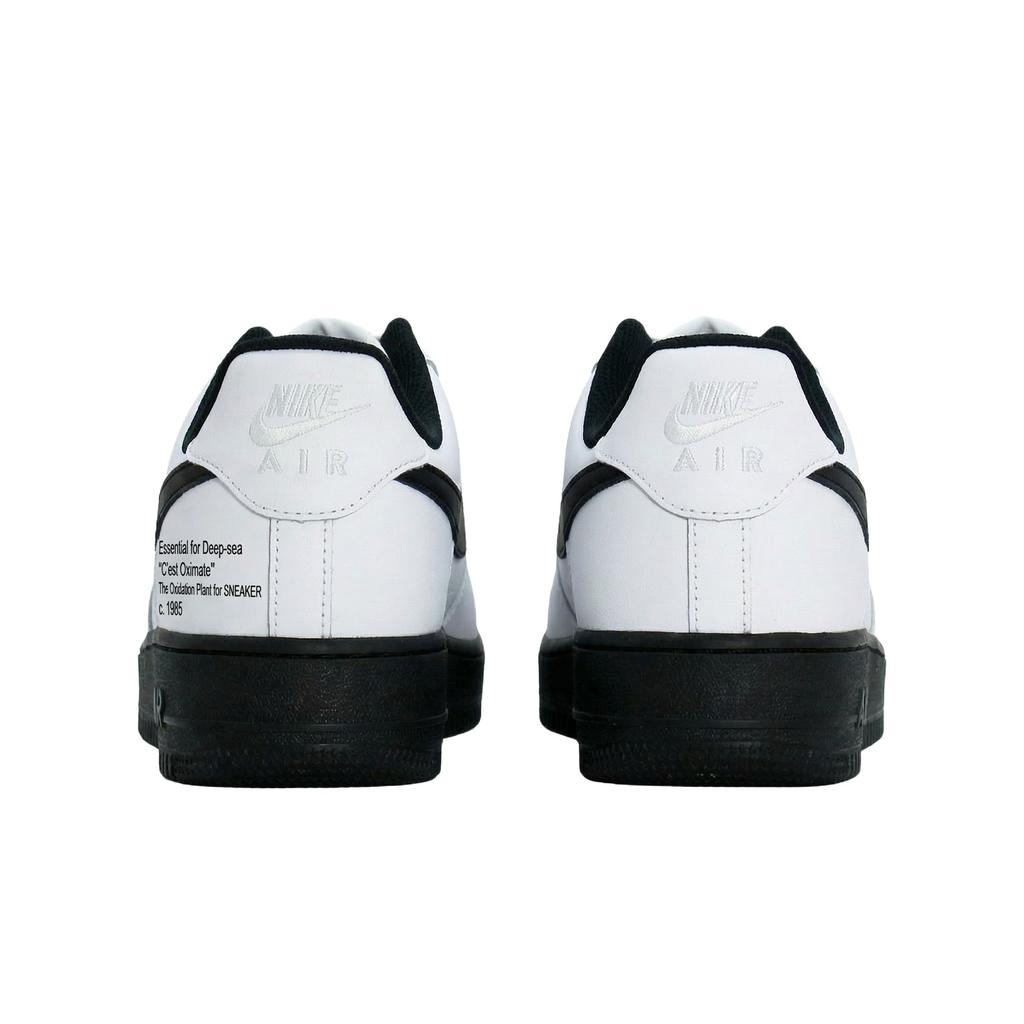 Nike Air Force 1 Resistenti all'abrasione Rialzanti Scarpe da Skateboard Basse Unisex Nero Bianco CW2288-001(Team577-1.0)