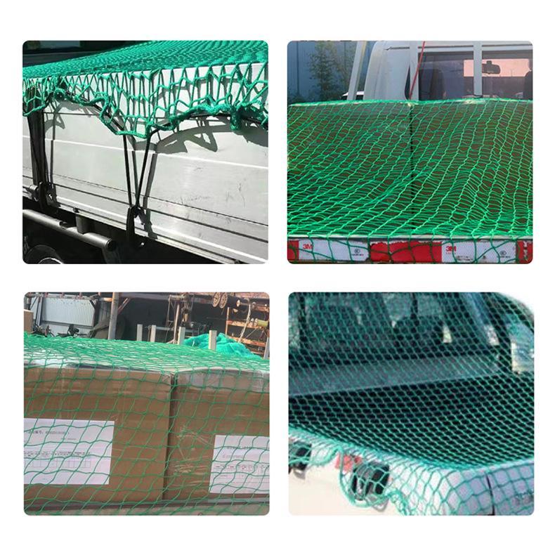 Polyethylene Knotless Cargo Net: Safety Cover for Trailers and Trucks