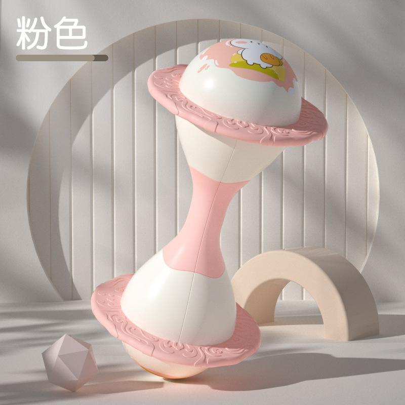 Baby Toy Hand Rattle, Baby Newborn Early Education 0-1 Years Old Sand Hammer Can Bite Rattle