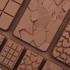 Chocolate Mold Food Grade Easy Release Silicone Candy Gummy Waffle Mold for Kitchen