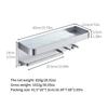 Special Design Widely Used Multi-function Modern Hanging Storage Shelf Bathroom Shelves Home and Kitchen