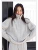 Gemütliches Pullover- & Weitbein-Hosen-Set - Herbst/Winter-Mode